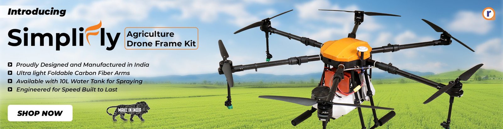 Agriculture-Drone-Frame-Kit-Banner